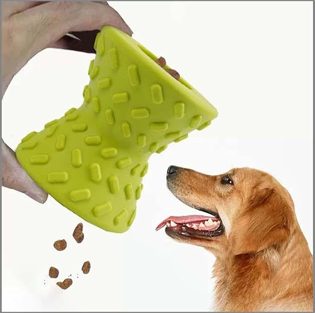 Dog Toy Dumbbell Dropper Made Of Natural Rubber